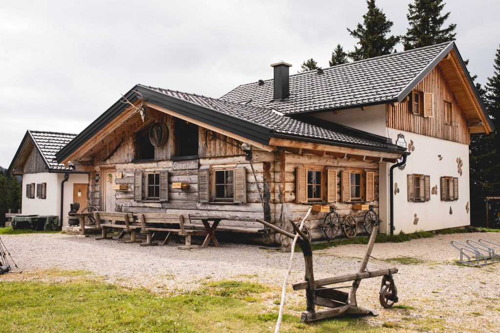 Die Steinerhütte auf der Saualm