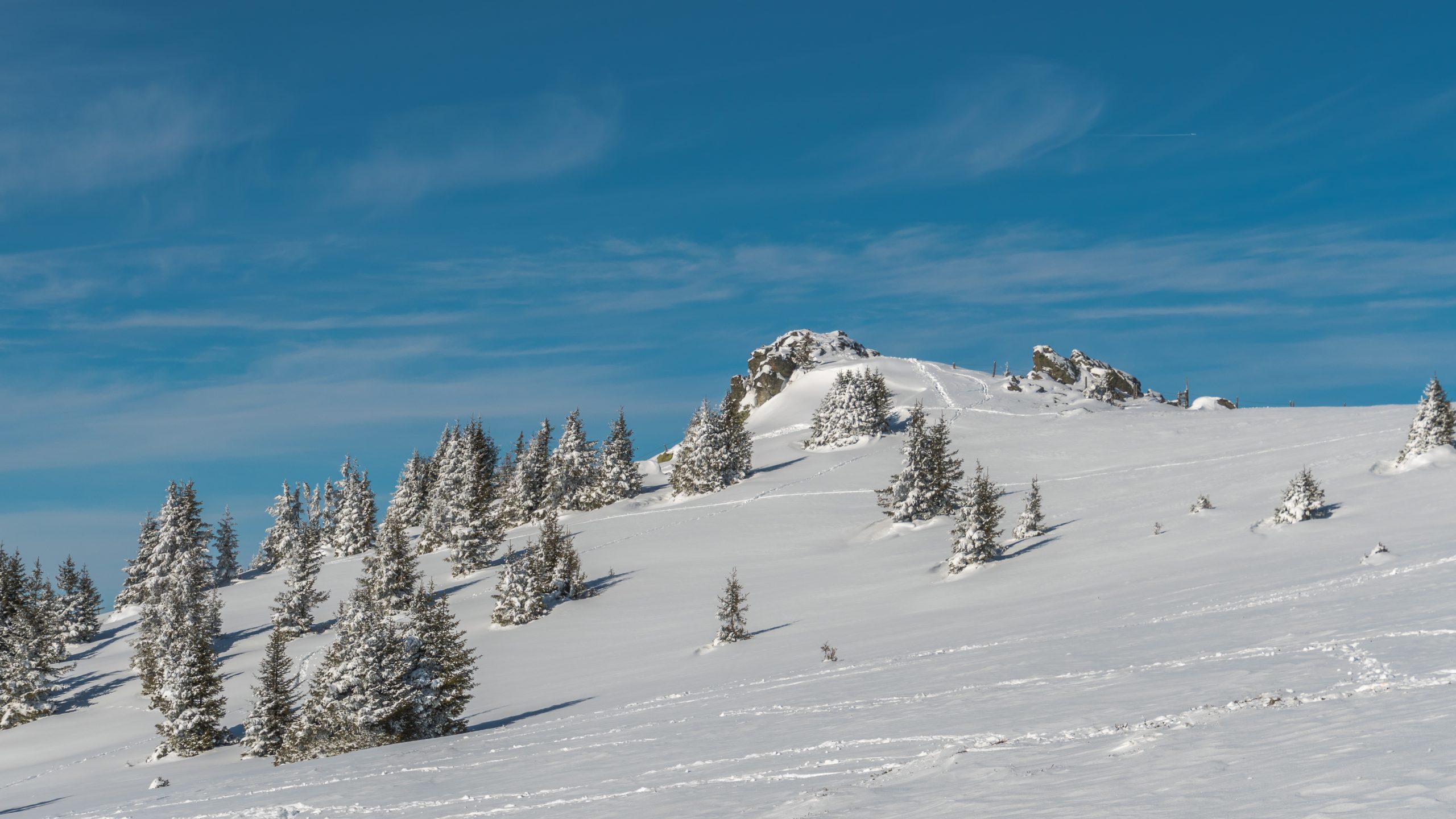 Der Große Sauofen auf der Saualm im Winter