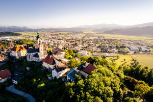 Ausblick auf die Altstadt Althofen