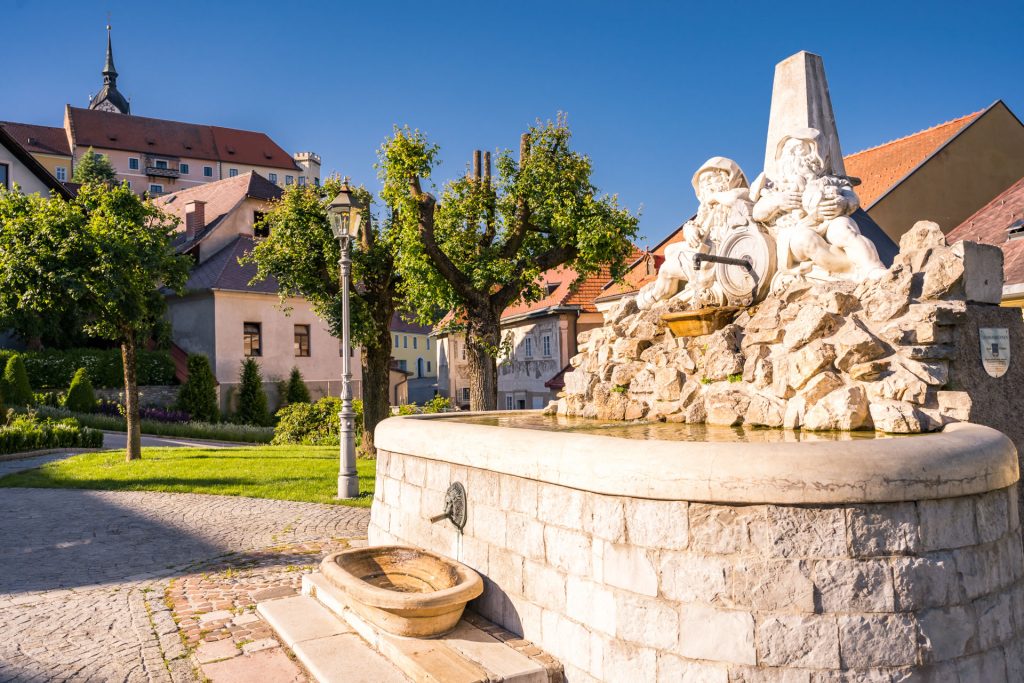 Brunnen in der Altstadt Althofen