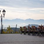 Terrasse mit Aussicht auf Taggenbrunn