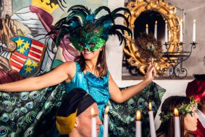 Maskerade beim Spektakeldinner