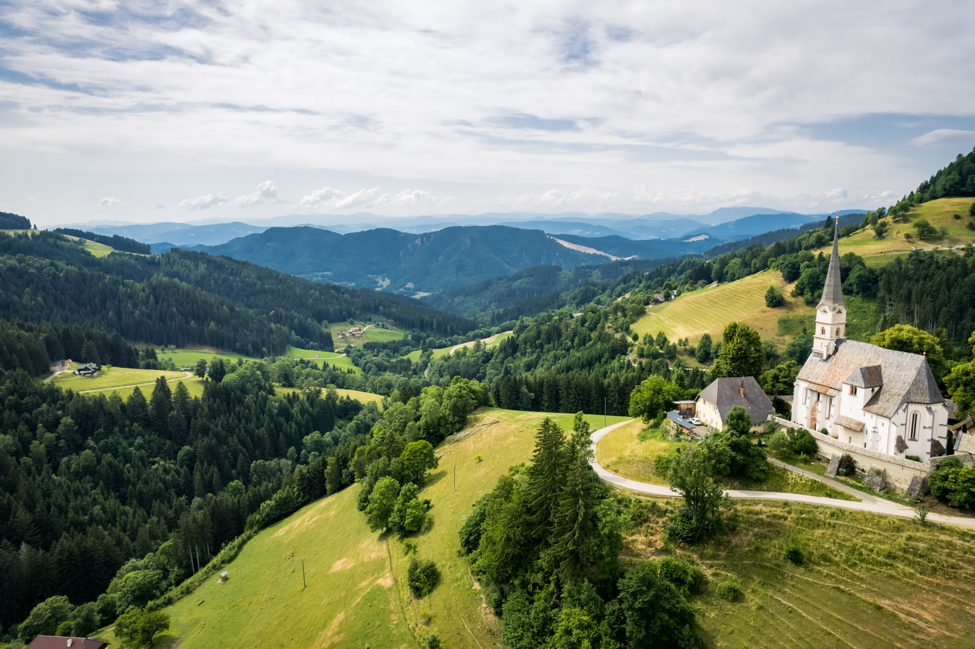 Hochfeistritz pilgrimage church in the municipality of Eberstein