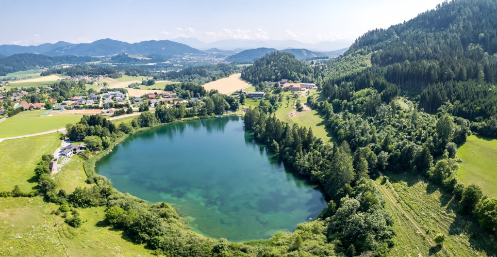 der Kraigersee in Mittelkärnten