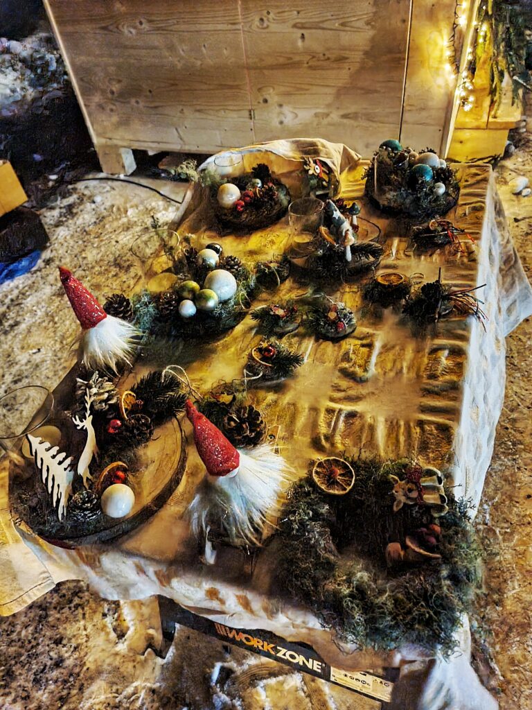 Christkindlmarkt auf der Flattnitz Dekoration